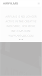 Mobile Screenshot of airfilmsproductions.com